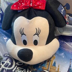 Disney Christmas Minnie Mouse Head Tree Topper